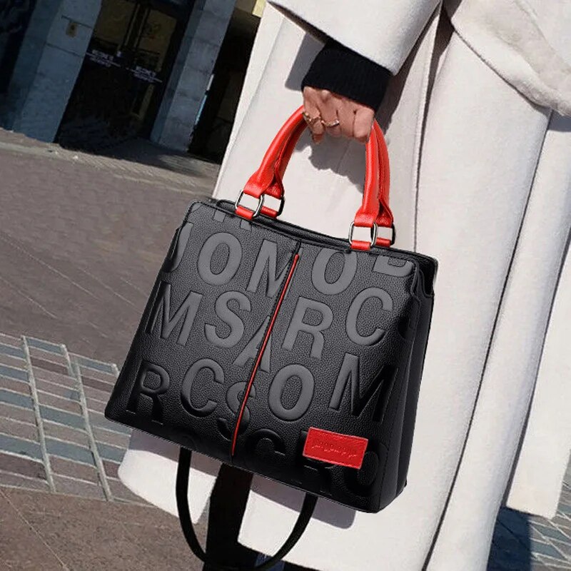 Luxury Bags On Sale - حقائب كتف كاجوال من جلد البولي