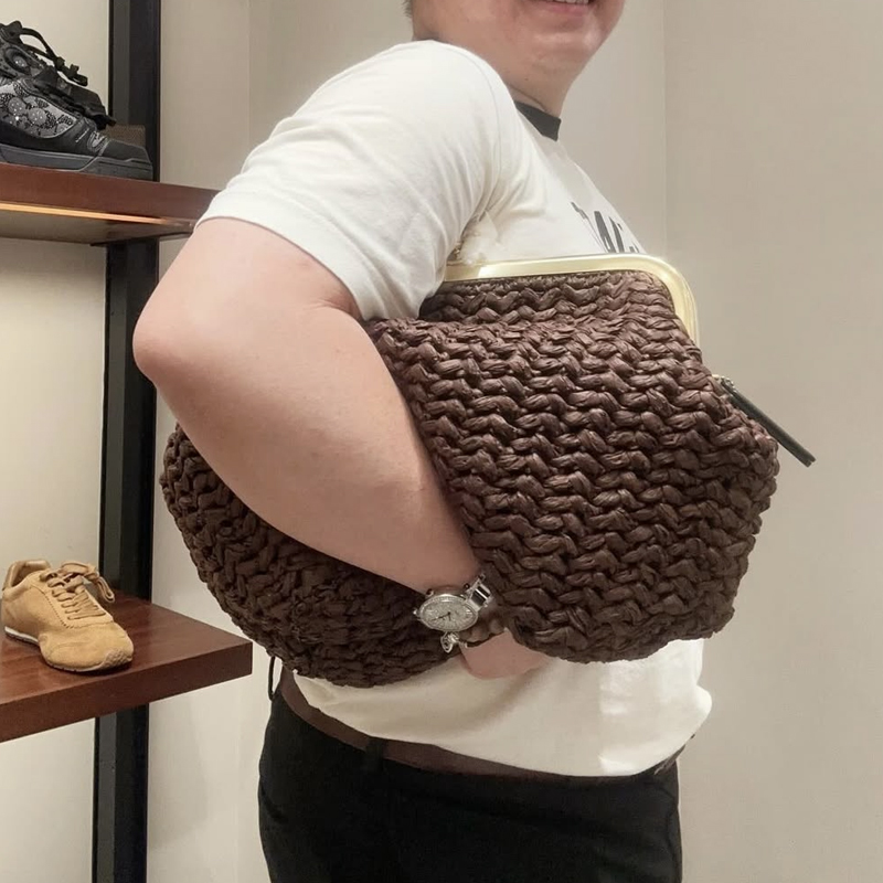 حقائب شاطئ من القش بإطار قفل ي - مراجعة Luxury Bags On Sale وسعره