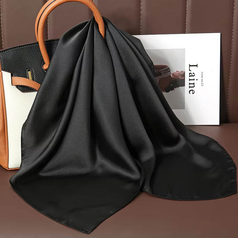 الفاخرة بلون الحرير وشاح مربع  - مراجعة Luxury Bags In China وسعره