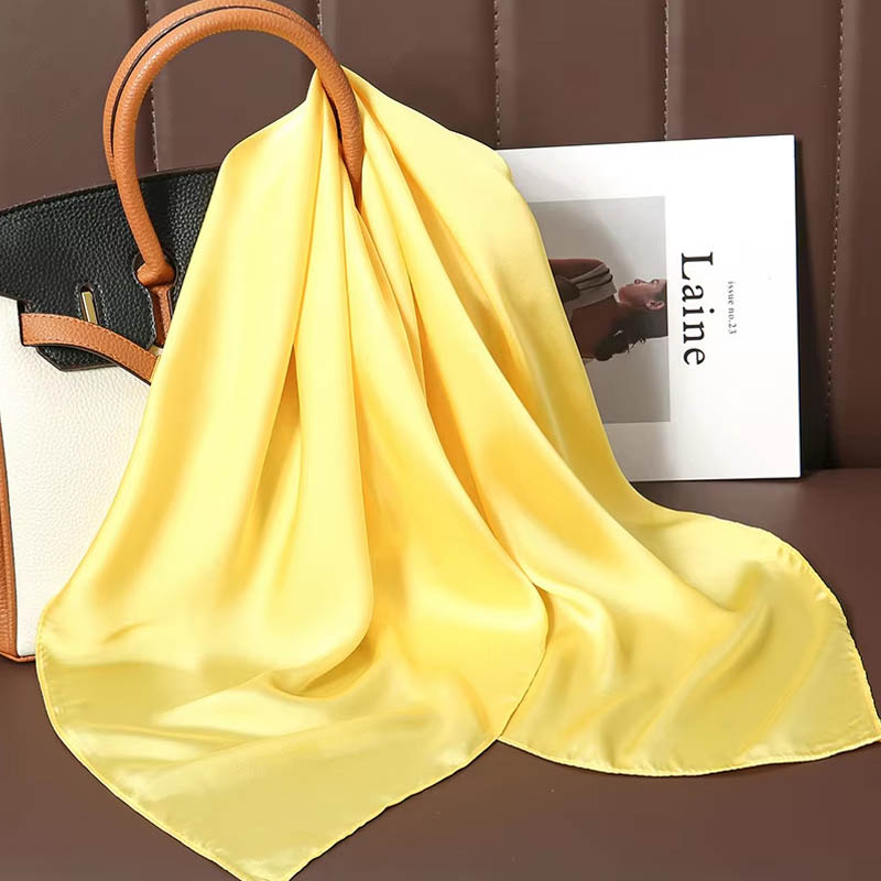 الفاخرة بلون الحرير وشاح مربع  - مراجعة Luxury Bags In China وسعره