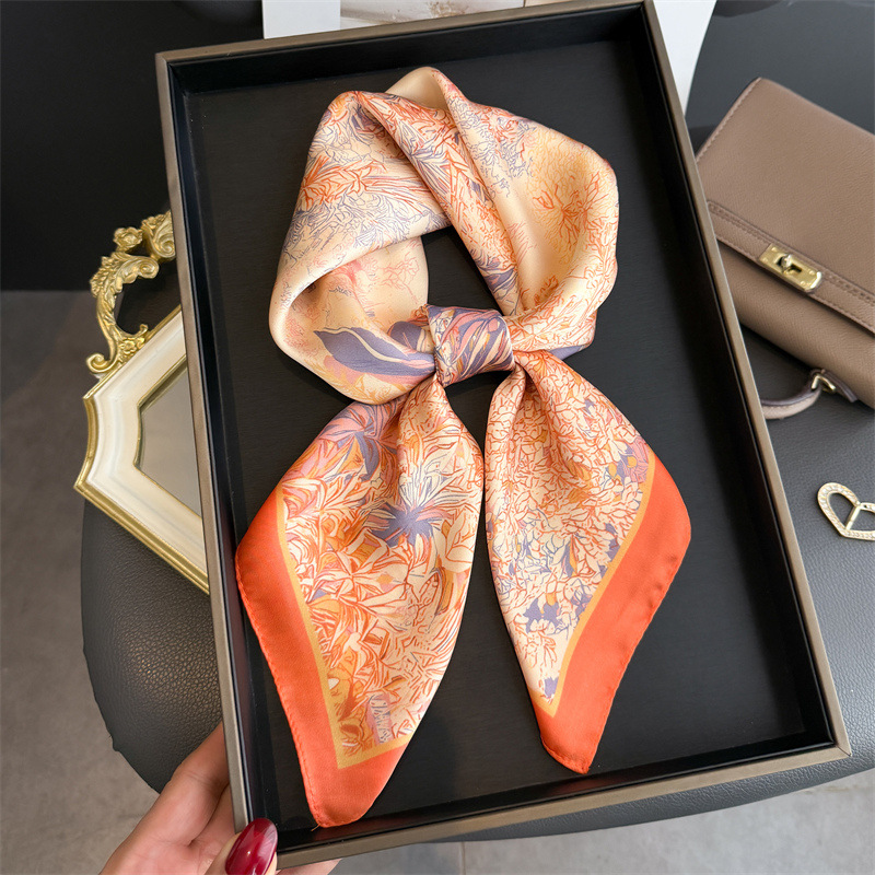 وشاح حريري بتصميم فاخر مطبوع ل - مراجعة Luxury Bags In China وسعره
