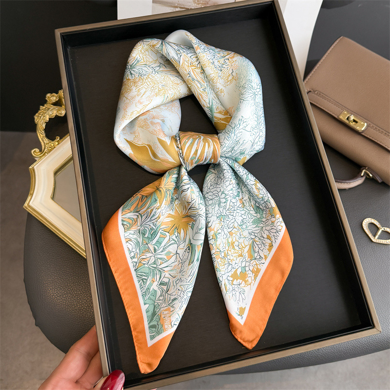 وشاح حريري بتصميم فاخر مطبوع ل - مراجعة Luxury Bags In China وسعره