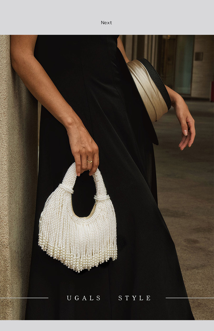 حقيبة يد فاخرة بتصميم مقبض لؤل - مراجعة Luxury Bags On Sale وسعره