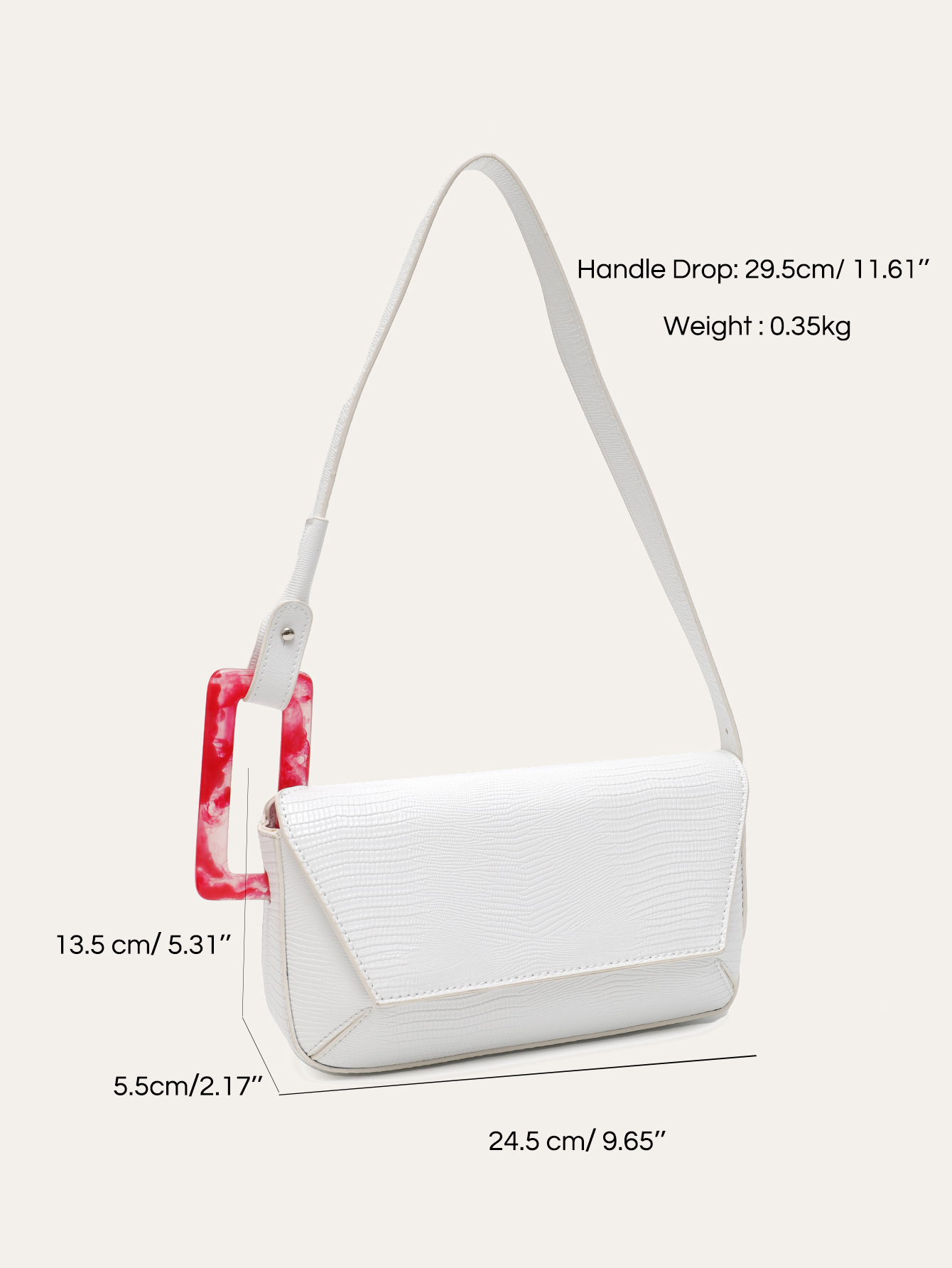 حقيبة كتف مربعة الشكل من الجلد - مراجعة Luxury Bags That Are Vegan وسعره
